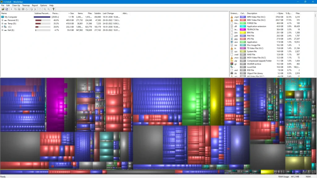 扫描结束时的对话框